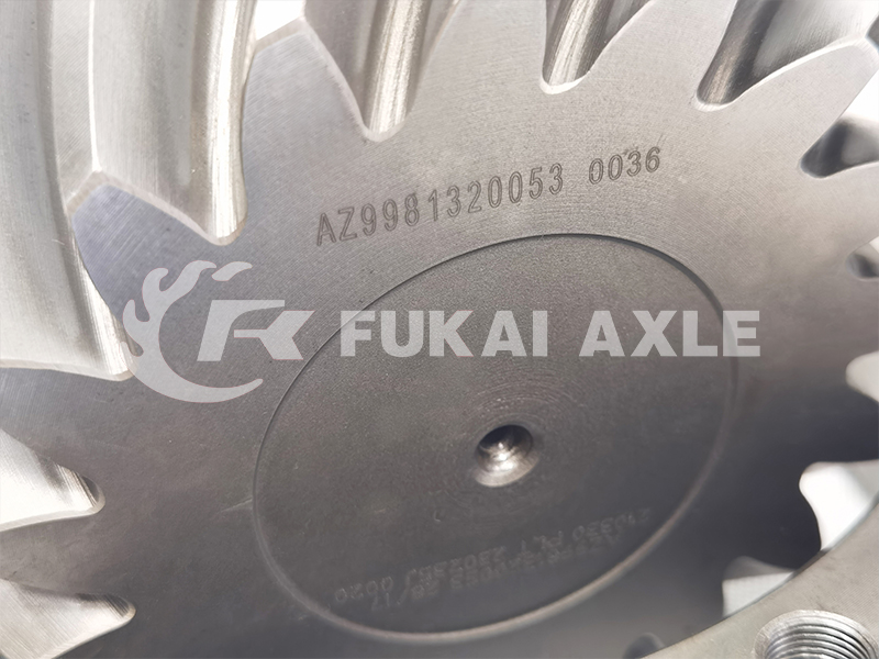 Basin Angle Gear For Sinotruk Steyr Truck Spare Parts AZ9981320153