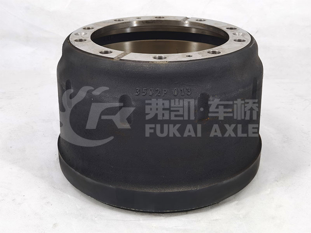 Rear Brake Drum for Saic Hongyan Genlyon H8b Truck Spare Parts 3502p-0135 5801768132 