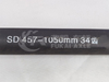 457 Axle Half Shaft 1050mm Spline 34 Teeth for Truck Spare Parts