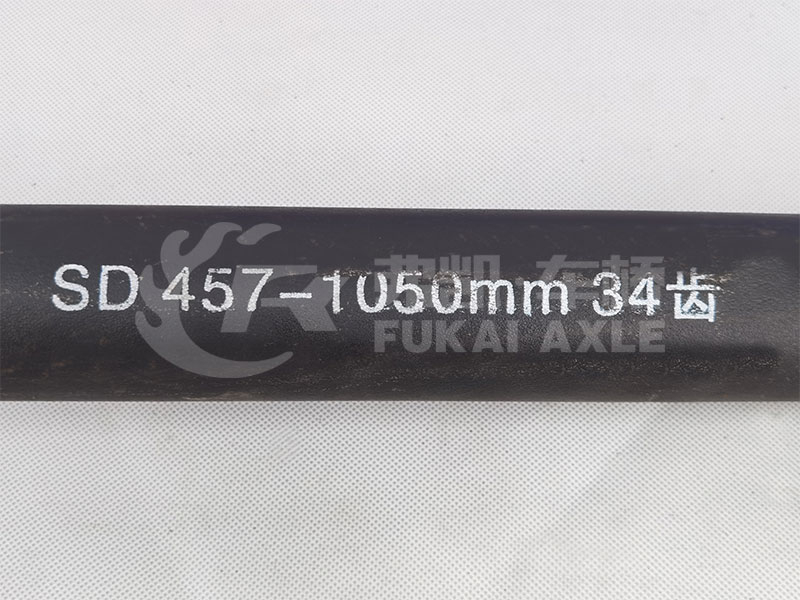 457 Axle Half Shaft 1050mm Spline 34 Teeth for Truck Spare Parts
