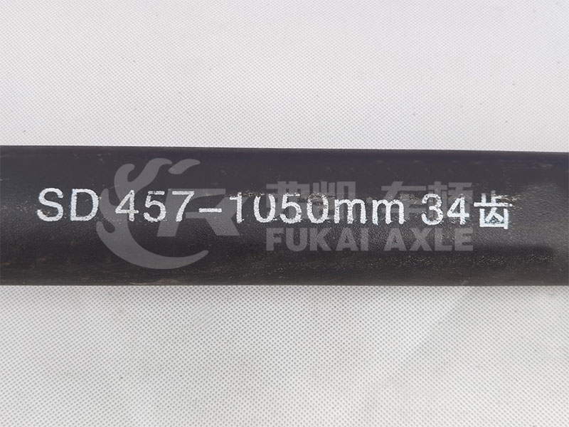 457 Axle Half Shaft 1050mm Spline 34 Teeth for Truck Spare Parts