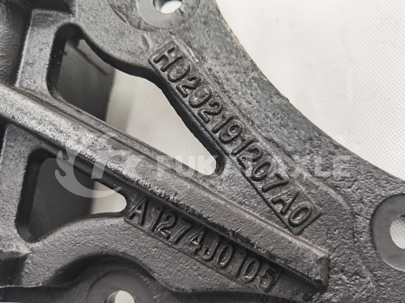 Front Spring Front Bracket for Foton Auman Heavy Truck Parts H0292191207A0 H0292191208A0