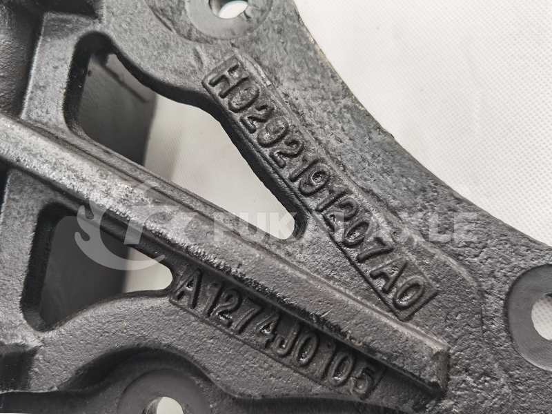 Front Spring Front Bracket for Foton Auman Heavy Truck Parts H0292191207A0 H0292191208A0