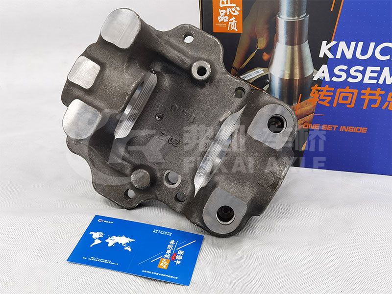 Steering Knuckle Assembly (20 Models 9.5T) for Sinotruk Truck Spare Parts AZ4095410003 AZ4095410004