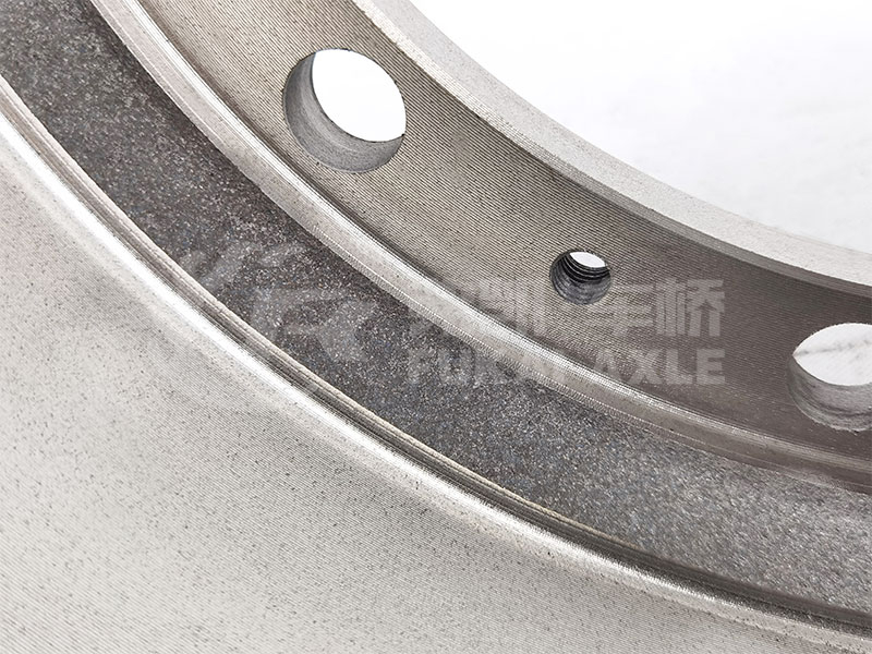 Front Brake Drum Reinforced with Stiffener for Shacman Delong Truck Spare Parts 81.50110.0232