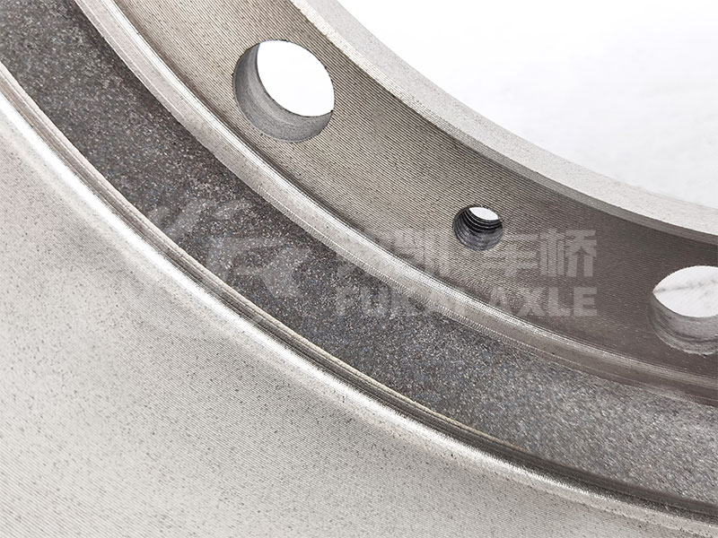 Front Brake Drum Reinforced with Stiffener for Shacman Delong Truck Spare Parts 81.50110.0232