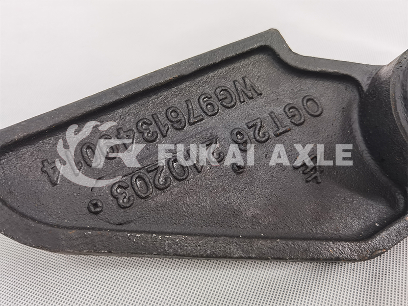 Middle Bridge Air Chamber Bracket For Sinotruk Howo Truck Spare Parts WG9761349016/WG9761349017 