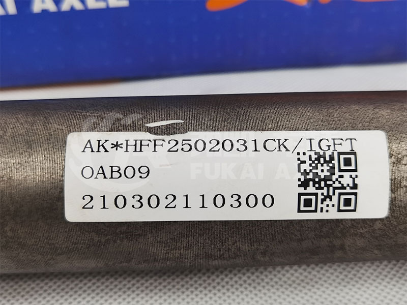 Through Shaft for Foton Auman Ankai Steyr Truck Spare Parts 39 Teeth Ak*Hff2502031ck/Igft 