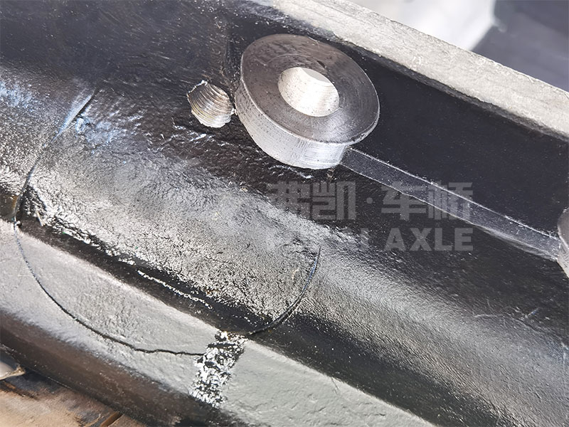 Front Axle for Sinotruk Hohan Truck Spare Parts Az4005415553