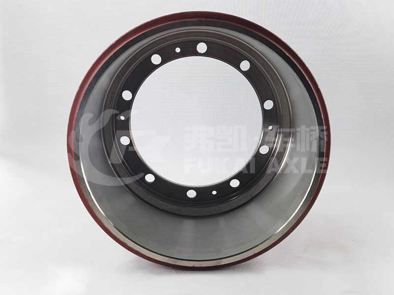 Rear Brake Drum for Shacman Delong Truck Spare Parts 81.50110.0144