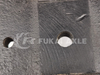 Front Spring Front Bracket for Foton Auman Truck Spare Parts H1280140001A0