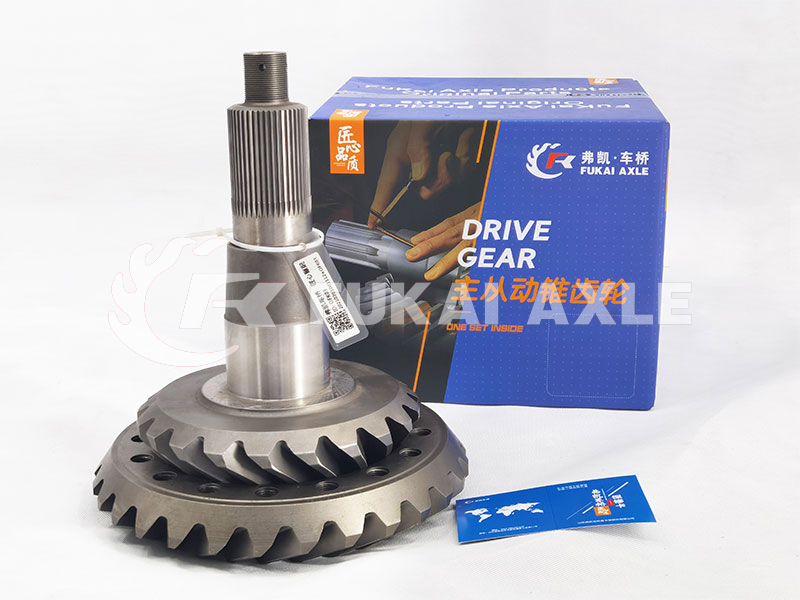 Rear Axle Basin Angle Tooth/bevel Gear Pair For Sinotruk Steyr Truck Spare Parts 99012320127/99012320125