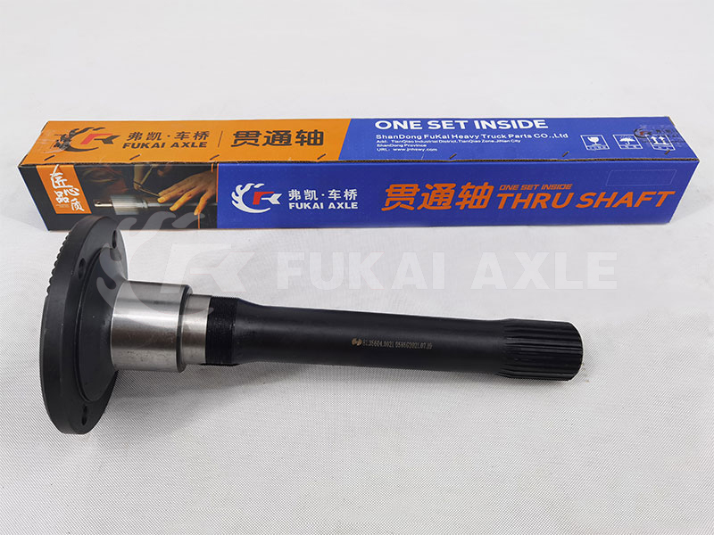 Through Shaft Assembly for Shacman Delong Hande Man Axle Truck Spare Parts 81.35604.0021