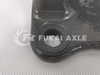 Towing hook support and pin For Sinotruk HOWO Truck Spare Parts WG9000930047/WG9725931204