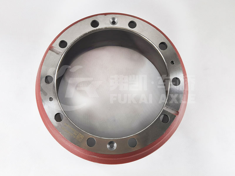Rear Brake Drum Reinforced Heavy Weight for Shacman Delong Truck Spare Parts 81.50110.0144