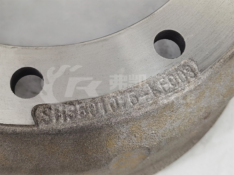 Front Brake Drum for Auman Tri-Ring Truck Spare Parts Sh3501075-Kf003