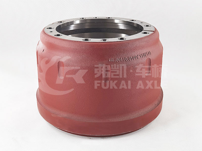 Rear Brake Drum for Shacman Delong Truck Spare Parts 81.50110.0144