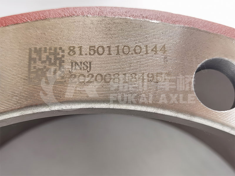 Rear Brake Drum Reinforced Heavy Weight for Shacman Delong Truck Spare Parts 81.50110.0144