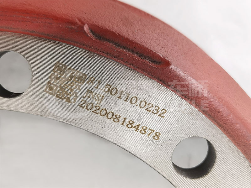 Front Brake Drum Reinforced with Stiffener for Shacman Delong Truck Spare Parts 81.50110.0232
