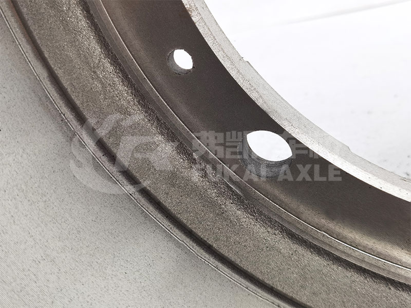 Front Brake Drum Reinforced for Shacman Delong Truck Spare Parts HD90009440351