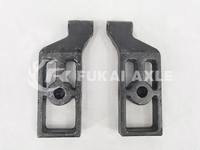 Front Axle Shock Absorber Lower Bracket for FAW Jiefang Spare Parts 2905414-DY602 2905413-DY602