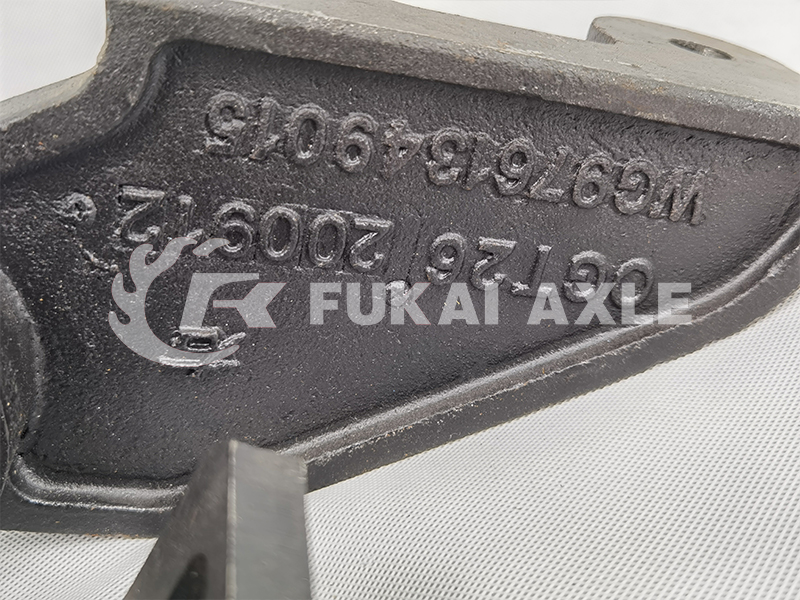 Manqiao Rear Axle Air Chamber Bracket For Sinotruk Howo Truck Spare Parts WG7117348020