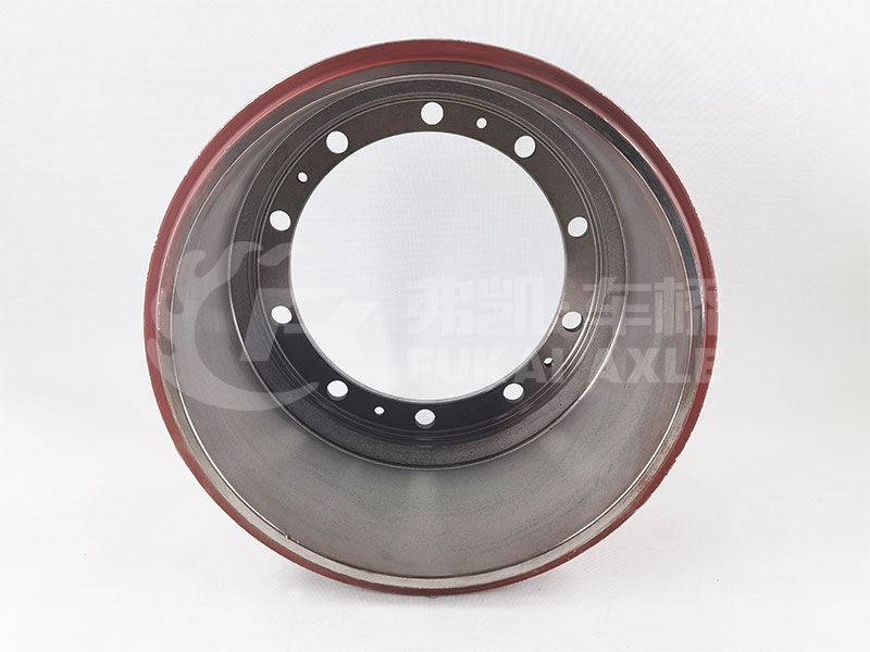 Rear Brake Drum Reinforced Heavy Weight for Shacman Delong Truck Spare Parts 81.50110.0144