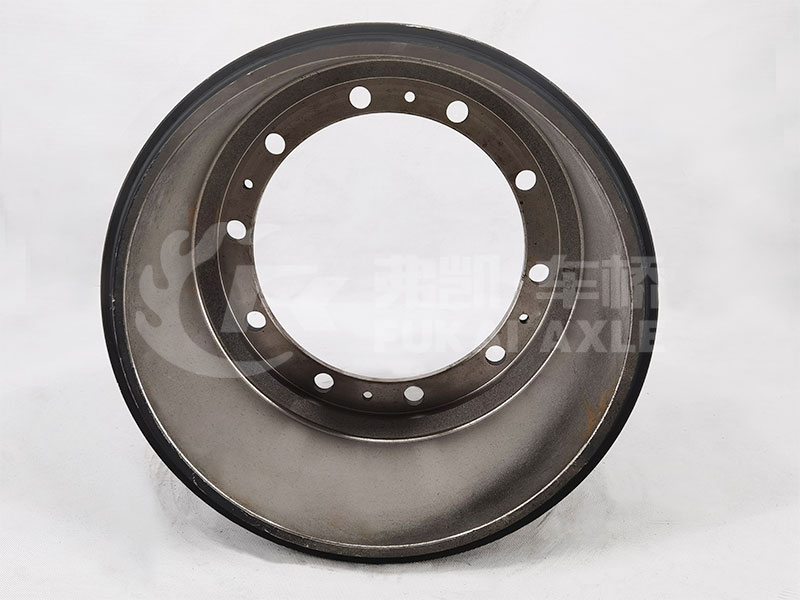 Rear Brake Drum for Shacman Hande Truck Spare Parts HD90129340412