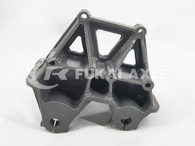 Front Spring And Rear Right Combination Bracket For Sinotruk Howo Truck Spare Parts WG9731520045