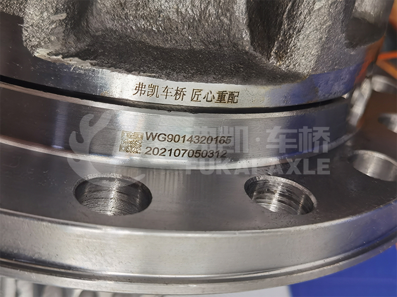 Interwheel Differential Assembly For Sinotruk Howo Truck Spare Parts 199014320165