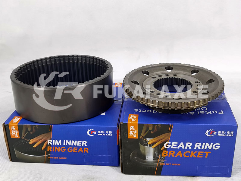 Wheel Rim Inner Gear Ring For Pengxiang LC300 Axle C&C Truck Spare Parts W2405041F02C