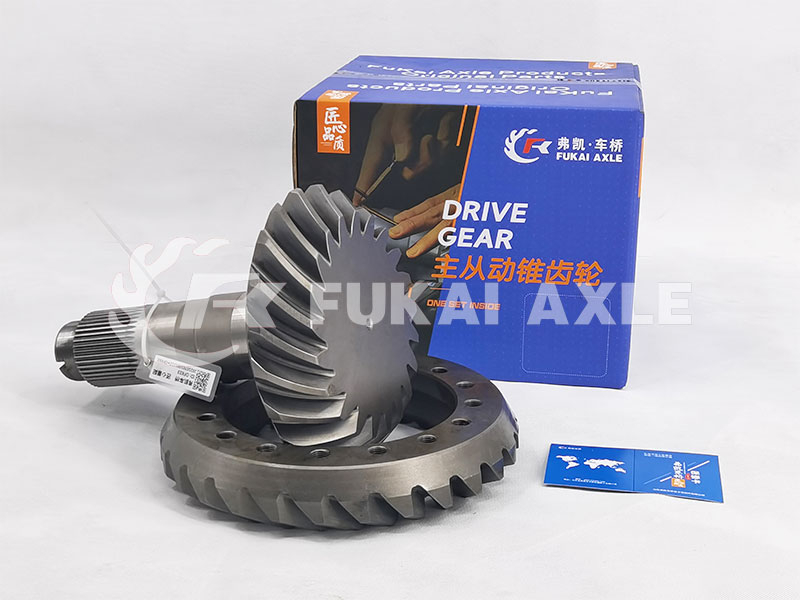 28/21 Middle Axle Bevel Gear Pair For A0E Axle FAW Jiefang Truck Spare Parts 2502036/037-A0E