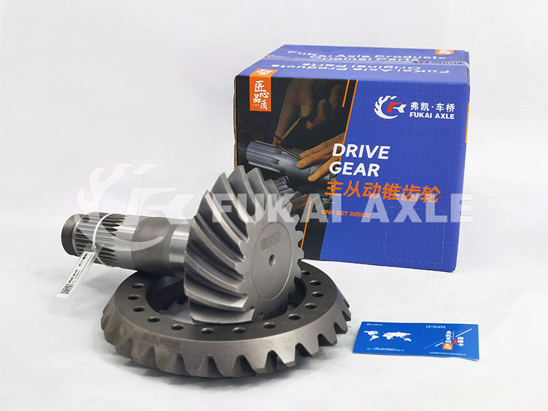18/27 Bevel Gear Pair For Dena Axle Dongfeng T-Lift Truck Spare Parts 2502ZHS1827-025/026