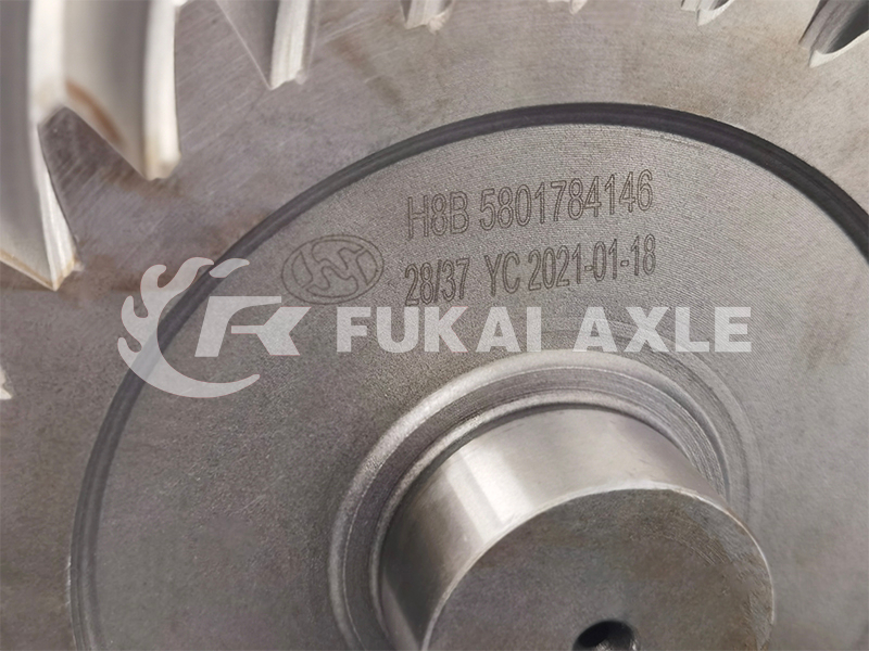 Middle Bridge Basin Angle Gear For SAIC Hongyan Truck Spare Parts 42104456