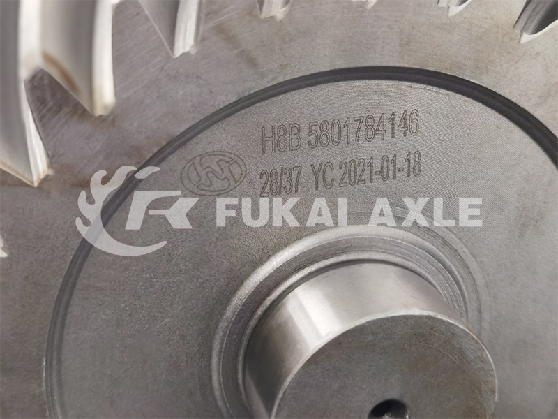 Middle Bridge Basin Angle Gear For SAIC Hongyan Truck Spare Parts 42104456