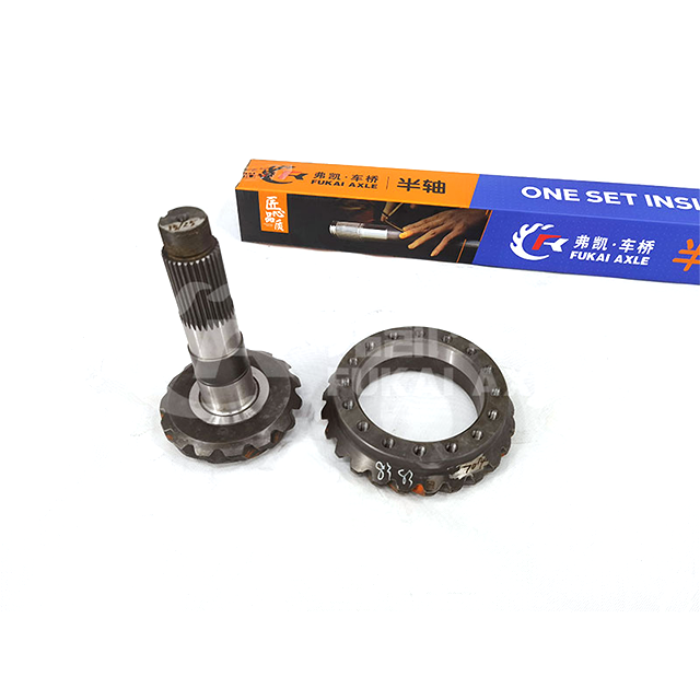 25/15 Driving & Driven Bevel Gear For Foton Qingte Axle Truck Parts QT205D3-2402020 QT205D3-2402026