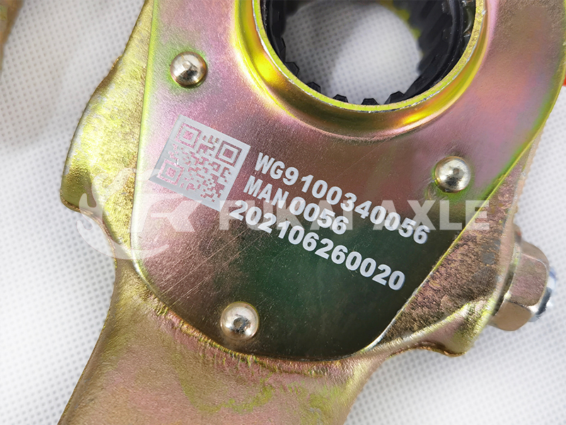 WG9100340057 Rear Brake Adjustment Arm For Sinotruk Steyr Truck Spare Parts WG9100340056