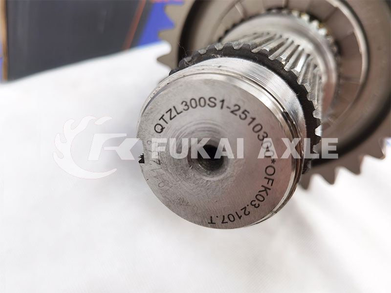 Differential Assembly Input Shaft For Foton Auman Qingte ZL300 Axle Truck Spare Parts ZL300S1-2510300A