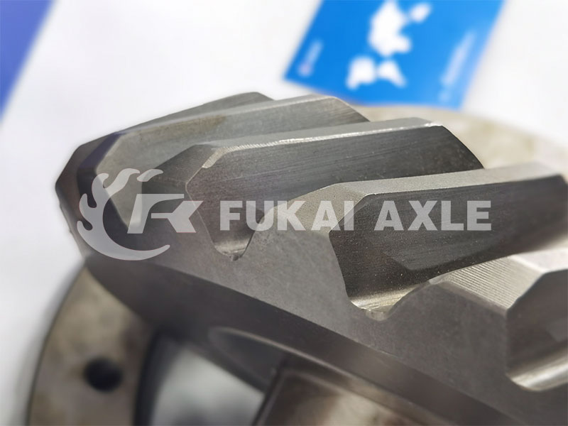 28/21 Middle Axle Bevel Gear Pair For A0E Axle FAW Jiefang Truck Spare Parts 2502036/037-A0E