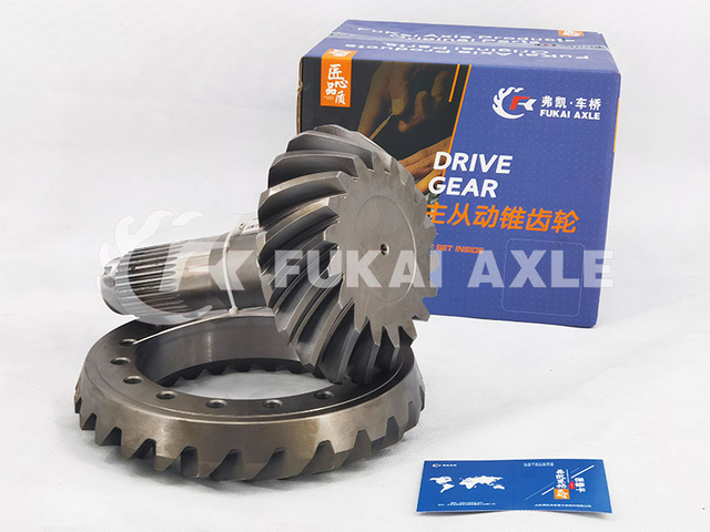 18/27 Rear Axle Bevel Gear Pair For Ankai & BENZ Axle Foton Auman Truck Spare Parts HFF2402040/41CK1BZ
