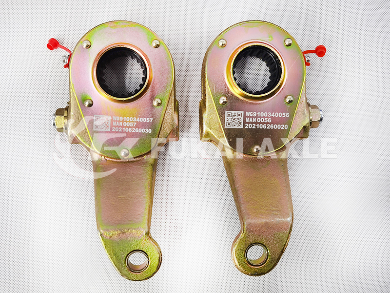 WG9100340057 Rear Brake Adjustment Arm For Sinotruk Steyr Truck Spare Parts WG9100340056