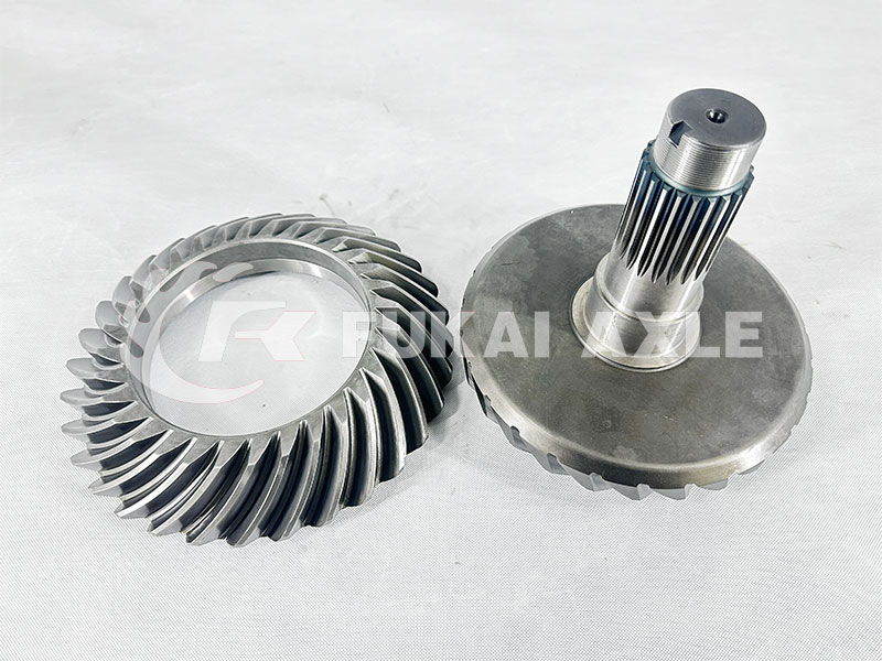 rear axle crown wheel pinion