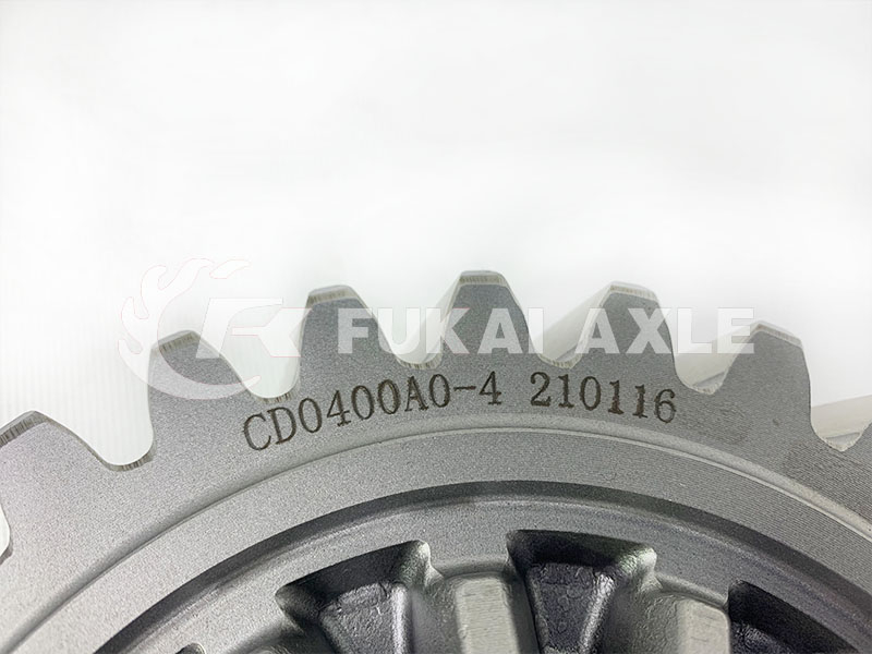 Drive Spur Gear For Fuwa Axle Truck Spare Parts CD0400A0-4