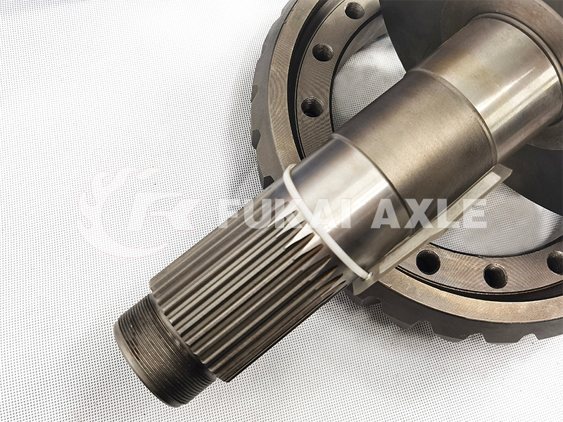 Middle Bridge Basin Angle Gear For Shamcan DelongTruck Spare Parts 81.35199.6587