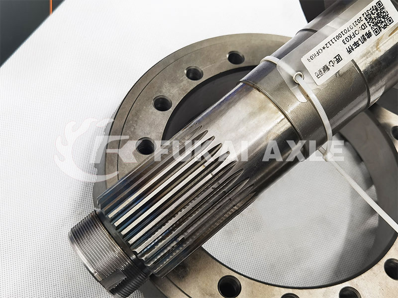 18/27 Rear Axle Bevel Gear Pair For Ankai & BENZ Axle Foton Auman Truck Spare Parts HFF2402040/41CK1BZ