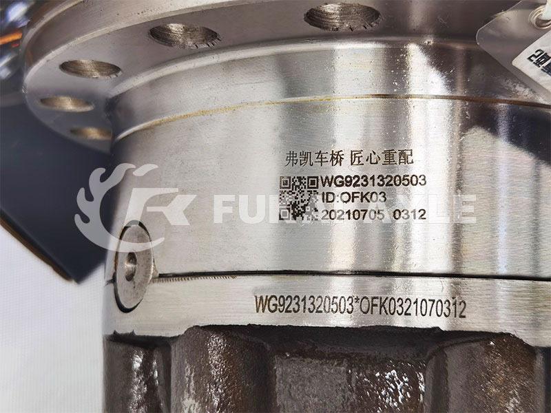 Rear Axle Differential Assembly For Sinotruk Steyr Truck Spare Parts 199014320503
